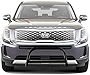 Black Horse A Bar No Skid Plate Black Compatible with 2020-2023 Kia Telluride|2020-2023 Hyundai Pallisade-CBB-B7502