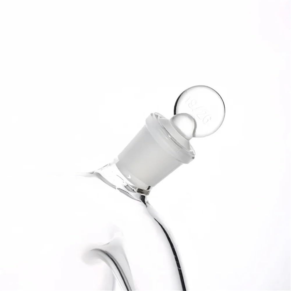 Labor Borosilikat Retorte Mit Stopper Destillation Glaskolben 125ml ~ 3000ml Experimentelle Instrumente(125ml)