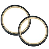 Bike Liq SE Bikes Bozack 24 X 2.4 Street Park Wheelie BMX Freestyle Front Back Tire Pair (Black Tan)