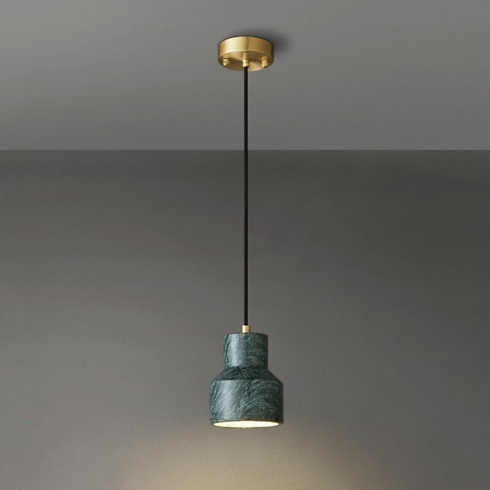 Suspension design moderne en marbre pour intérieur chaleureux