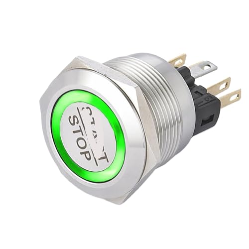 Interruptor eléctrico para evitar cortocircuitos por humedad con parada inmediata LED 25mm