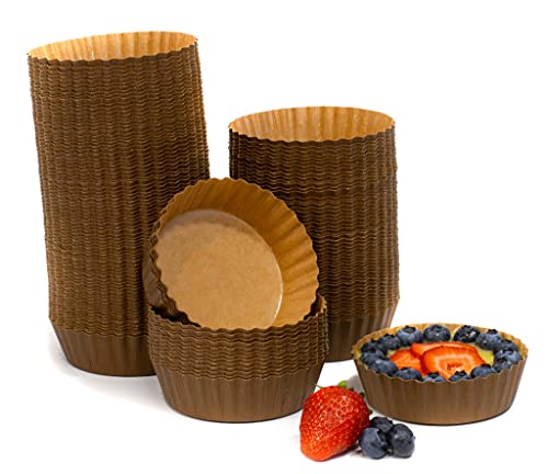 Ja Kitchens Ridged Paper Coated Baking Cup - Sturdy For Baking And Serving (70) #TOP4