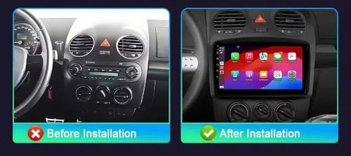 Autoradio Volkswagen Beetle A4 con Android Auto inalámbrico, GPS y Bluetooth integrado 2