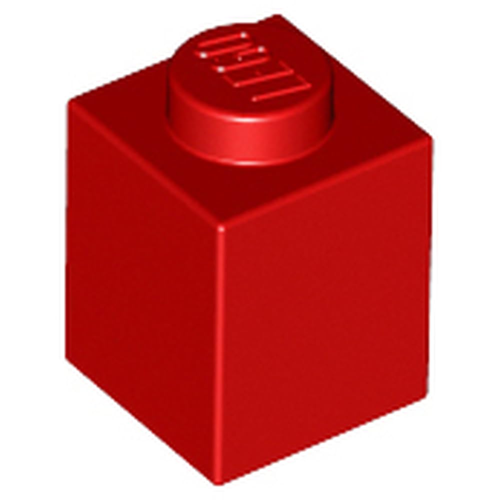 LEGO Building Brick 1x1, Part 3005, Part 3005, Choose Your Colour (Red, 10, Bricks)