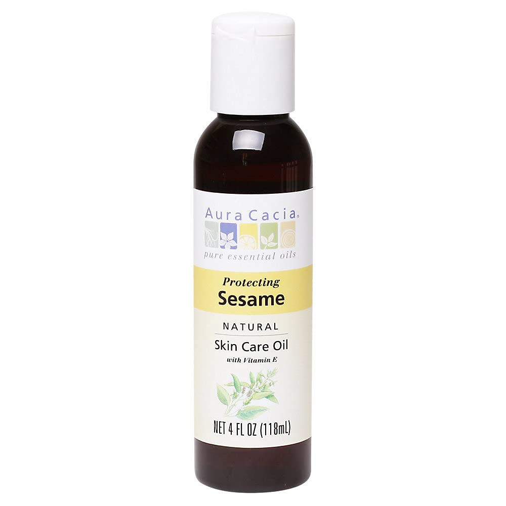 Aura Cacia Natural Skin Care Oil Sesame - 4 fl oz