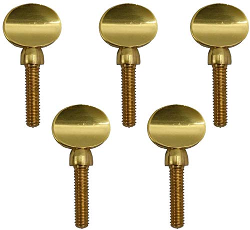 Tzong 5Pcs Brass Sax Neck Tightening Screws,Accessories for Soprano Alto Tenor Saxophone