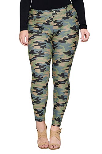 Image of YELETE Women's Basic Five Pocket Stretch Jegging Tights Pants