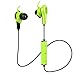 Produktbild Nicksea Bluetooth Kopfhörer in Ear Wireless Headset Bluetooth 4.0 IP55 Wasserdicht bis zu 6 Stunden Spielzeit mit Mikrofon Geeignet für Training Fitnessstudio Ohrhörer für Android/iOS usw.(grün)