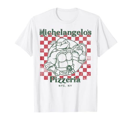 Teenage Mutant Ninja Turtles Mikeys Yummy Pizza Short Sleeve T-Shirt