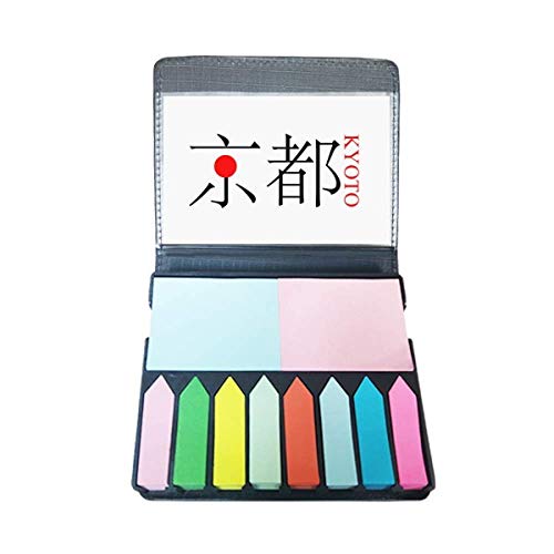 Marque-page Kyoto Japaness d'exception avec boîte de rangement soleil rouge