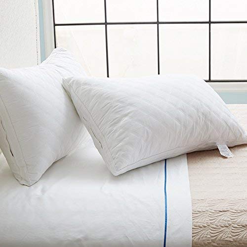 Sable Pillows for Sleeping, 2 Pack Goose Down Alternative Quilted Bed Pillow, FDA Registered, Super Soft Plush Fiber Fill, Adjustable Loft, Relief for Neck Pain, Hypoallergenic, King Size