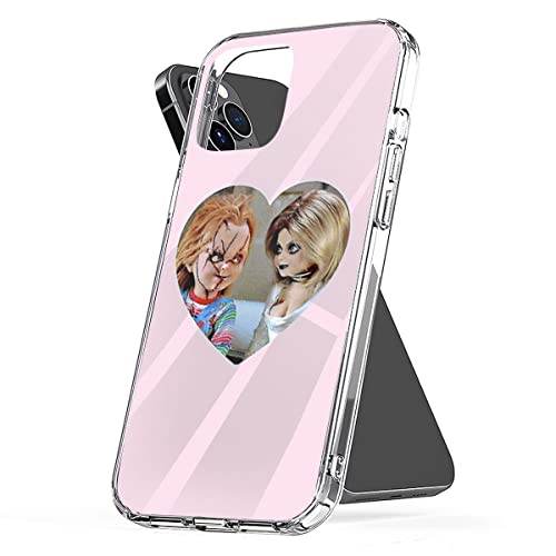 Phone Case Compatible with iPhone Samsung Galaxy Chucky 12 Tiff 7 8 X Xr 11 Pro Max Se 2020 13 14 Waterproof Accessories Scratch Transparent