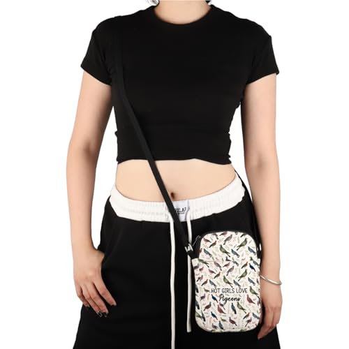 VAMSII Pigeon Lover Gift Hot G-irls Love Pigeons Crossbody Bag Who Loves Pigeon Travel Bag Pigeon Merch4