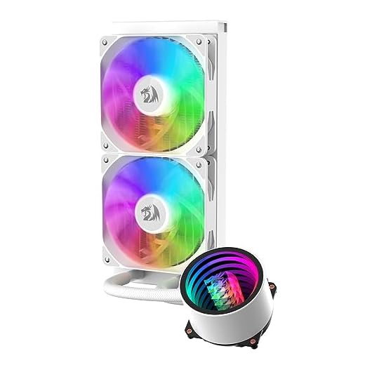 WATER COOLER REDRAGON 240MM BRANCO ARGB