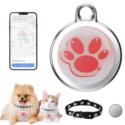 Tractive GPS Cat and Dog Tracker with Collar
