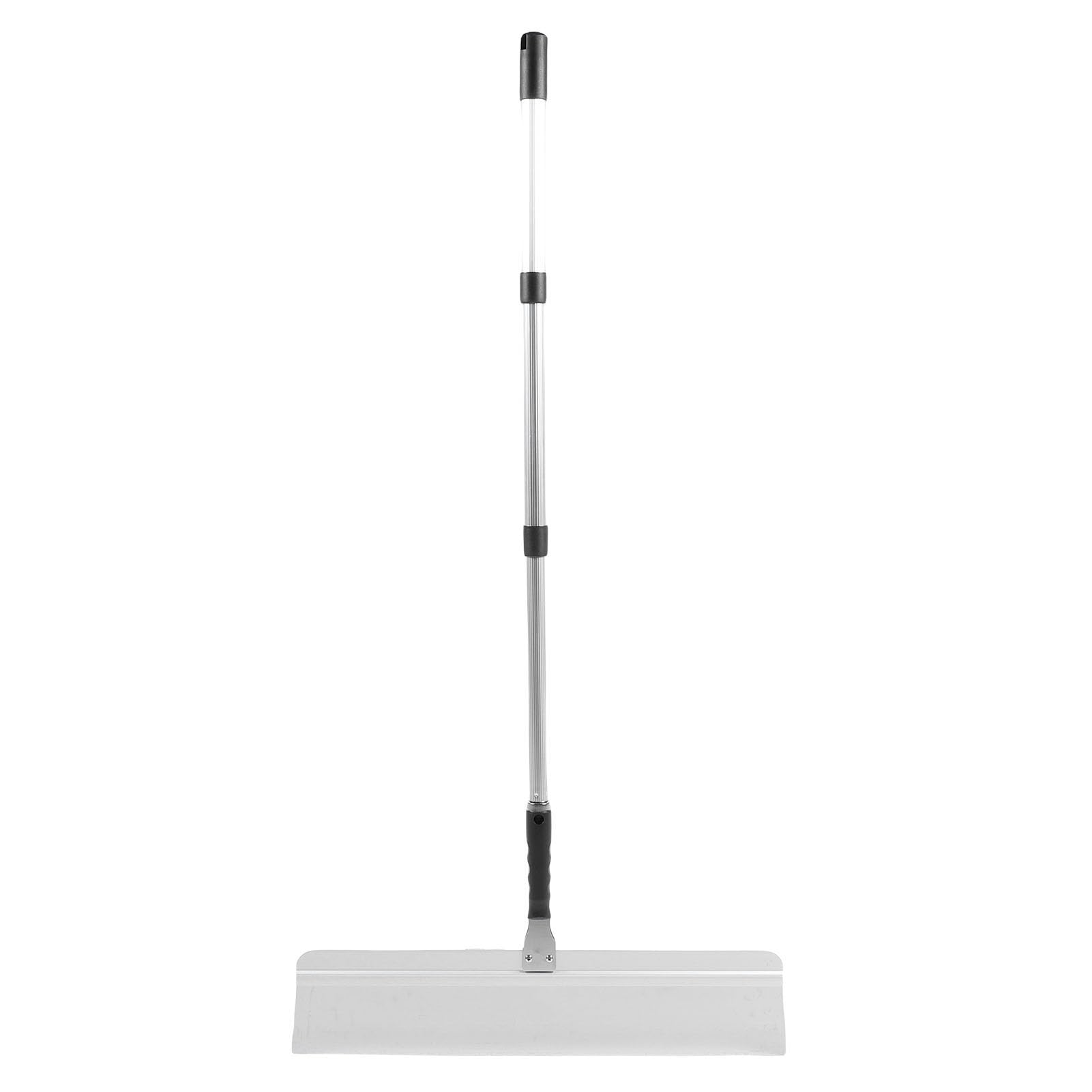Fabater Escobilla De Goma De 24" Para AutonivelacióN, Herramienta TelescóPica Para Nivelar Pisos De Cemento, Herramienta De ConstruccióN Con Escobilla De Goma, Raspador Sin Dientes,