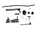 Crown Automotive 5360104K Clutch Linkage Kit Transmission and Transaxle - Manual, black, silver