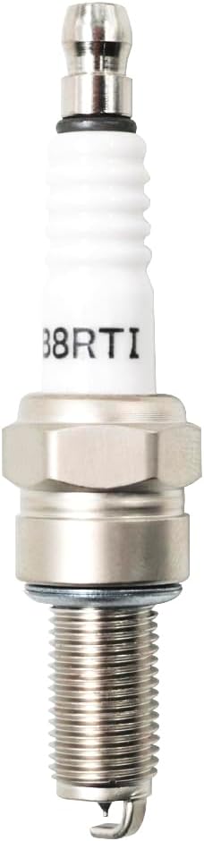 AHL 1 Pack Iridium IX Spark Plug Compatible with Kawasaki ZX10R (ZX1000C1-C2/D6F/D7F) ZX600 ZX636 ZX750 ZX750 ZX1400A6F/A7F/B7F Ninja ZX-7R ZXR750 ZZR600 ZZR1100 ZZR1200 ZZR1400 ZX-11 ZX1100