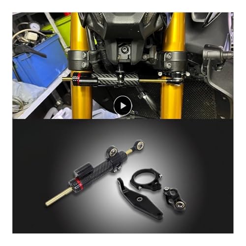 Kit stabilisation direction MT09 noir pour vos sorties et roadtrips 2021-2023 - 2