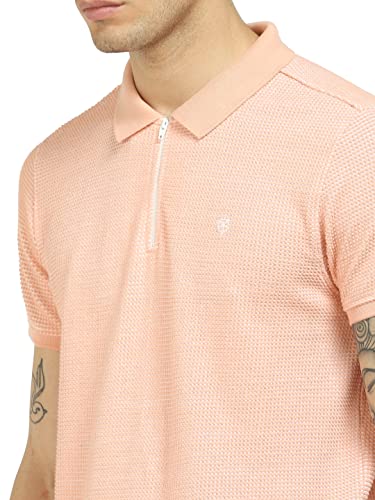 Image of JACK & JONES Solid Cotton Slim Men's T-Shirt