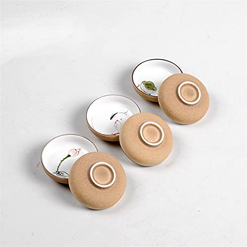 Theekopjes Drinkwaren Chinese Kung Fu thee Set Theekopjes Handgeschilderd Keramisch Porselein voor Puer Oolong Tea Plum… - Image 4