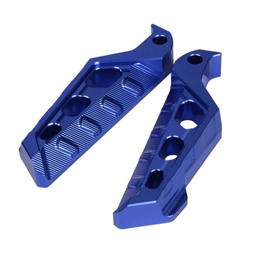バイク用フットレスト XMAX300 XMAX250 X MAX XMAX 125 250 300 400 NMAX155 NMAX 155 バイク用リアペダル(青い)
