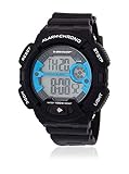 Dunlop 9330037015106 Dunlop Unisex Erwachsene Digital Quarz Uhr mit Gummi Armband DUN225G03
