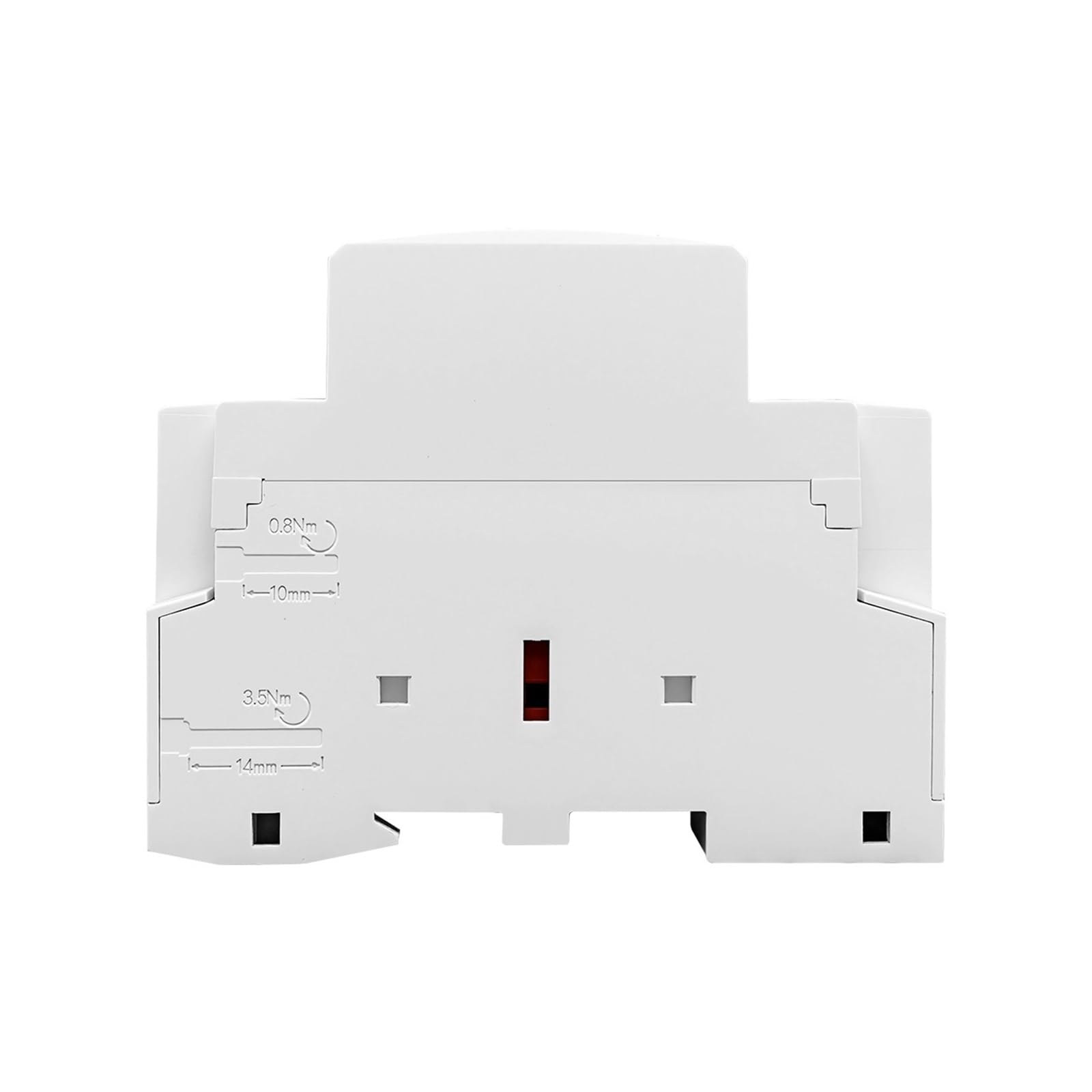 TOCT1 4P 63A 110V Bobine 400V ~ 50/60Hz Contacteur Modulaire AC Domestique(4P 63A 2NO 2NC 110V)