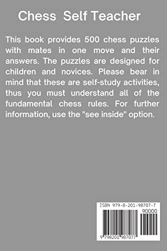 500 Checkmate Chess Puzzles in One Move, Part 8