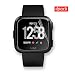 Produktbild QULLOO kompatibel für Fitbit Versa 2 Panzerglas Schutzfolie [4 Stück], Flexibles Folie Kratzfest Vollschutz Displayschutzfolie für Fitbit Versa 2