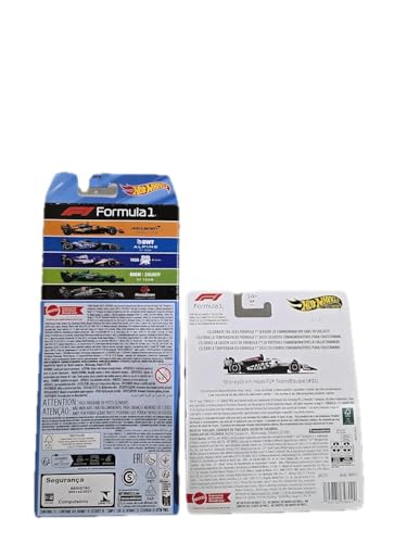 Hot Wheels Premium Formula 1 Die-Cast Cars 2024 5-Pack miniatura 7