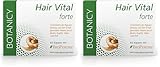 BOTANICY Hair Vital forte - Haar Vitamine Kapseln zum Erhalt normaler Haare - Hochdosiert mit Biotin, Zink & Selen - Fördert Pigmentierung - Laborgeprüft - 60 Haarkapseln (Packung mit 2)