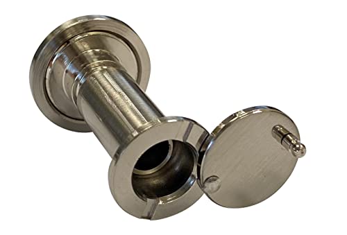 FontBrico A-1805595 Peephole Viewer with 180 Degree Angle Lens for Interior and Exterior Diameter 14 mm - Image 4