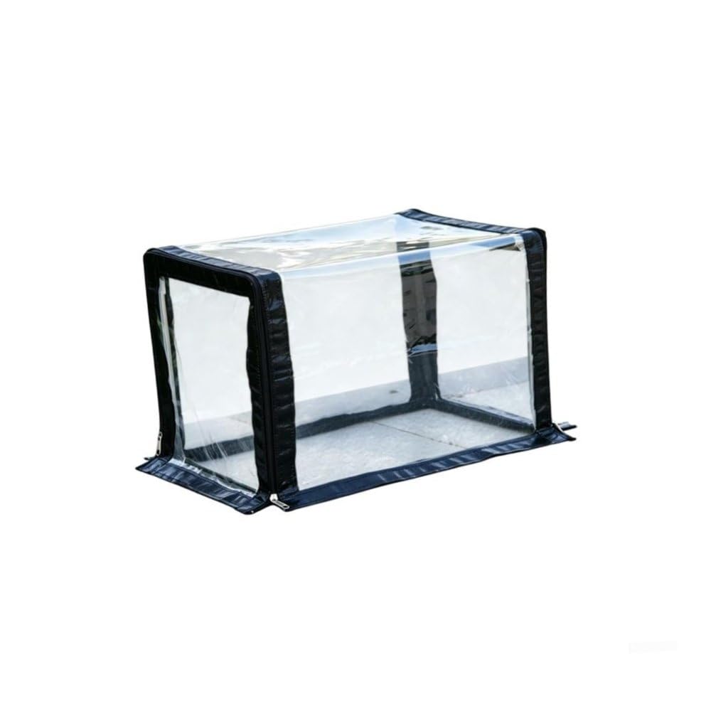 Mini Gewächshaus 60x40cm, transparente Folienabdeckung für Pflanzen