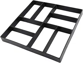 Forma Molde Calçada Jardim Bloquete Concreto Pedras - Easypiso (Forma Tijolinho)