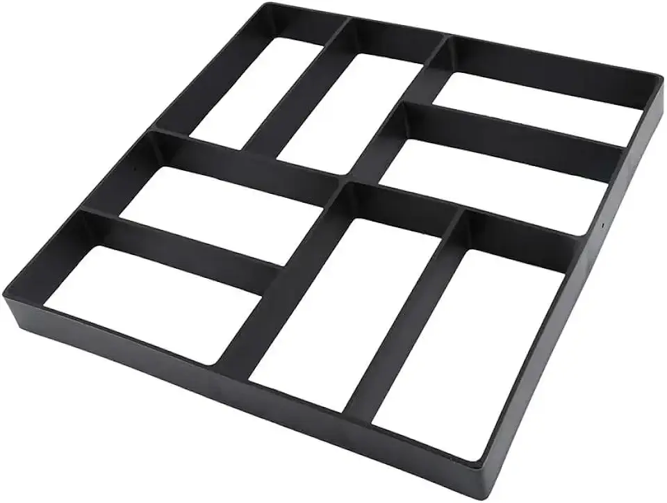 Forma Molde Calçada Jardim Bloquete Concreto Pedras - Easypiso (Forma Tijolinho)