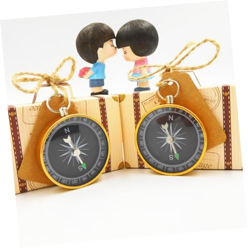 Set de 4 brújulas mini para camping TEHAUX miniatura 6