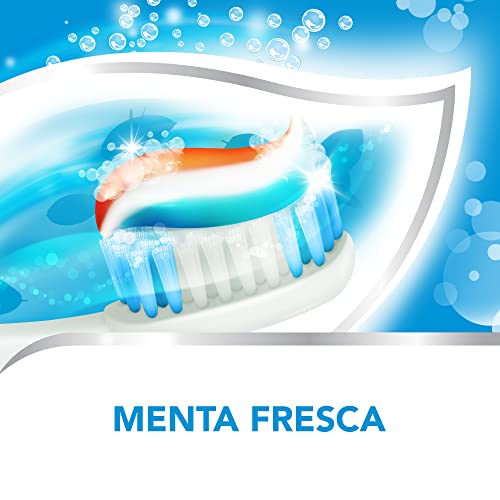 Aquafresh Tripla Protezione, Dentifricio 3 in 1 per tutta la Famiglia, Denti Forti, Gengive Sane, Alito Fresco, Sapore Menta Fresca, Maxi Pacco 6 Dentifrici x75ml – 450ml (Confezione da 2) - Immagine 5