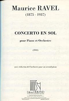 Paperback Concerto En Sol, Pour Piano Et Orchestre (Avec Reduction De L'orchestre Pour Un Second Piano) Book