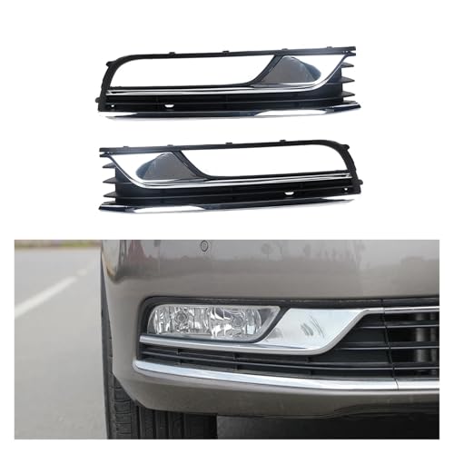 Grille avant gauche droite Passat B7 cache phare antibrouillard 3AD853665 - 2