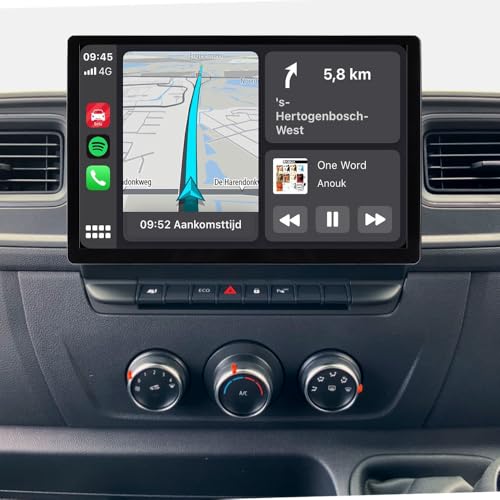 Autoradio Renault Master résout angles morts caméra et navigation GPS