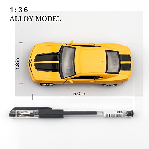 Modelo a Escala 1:36 Chevrolet Camaro Camaro Bumblebee miniatura 4