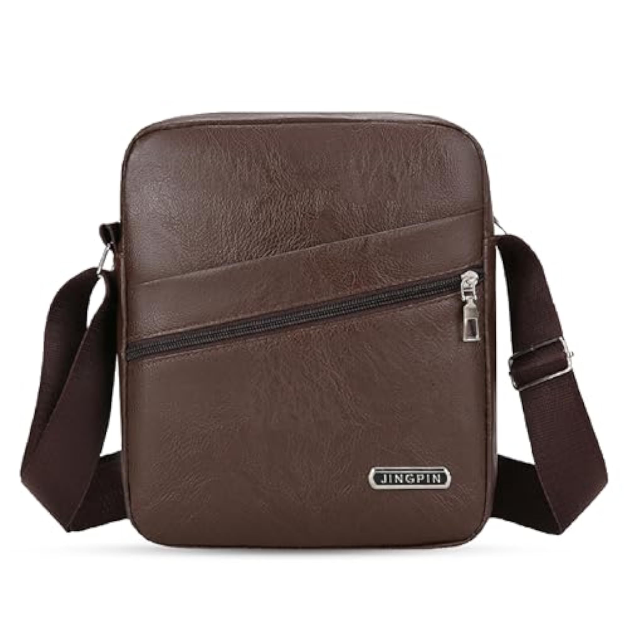 Multi-Function PU Leather Office Bag, Stylish Sling Bag