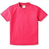 [ユナイテッドアスレ] 4.1オンス ドライ アスレチック Tシャツ 590002 [キッズ] 511 トロピカルピンク 160