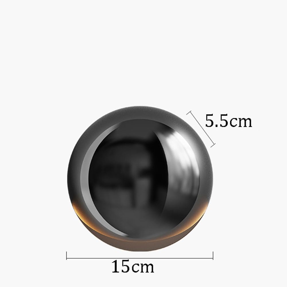 Modern Corridors Wall Light Simple Semi-Round Design Wall Mounted Lamp for Bedroom Living Room Wall Sconce Light French Small 3000K LED Hallway Wall Sconces for Balcony Aisles Bathroom