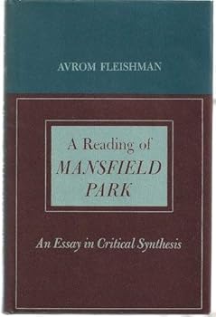 Paperback A Reading of Mansfield Park: An Essay in Critical Synthesis Book