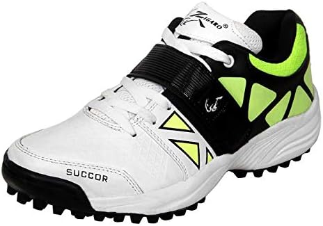 ZIGARO succor White Green Rubber Cricket