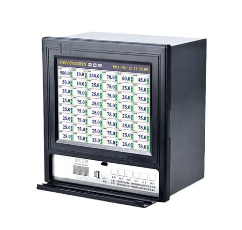 1-48 Channels Industrial Multi-Channel Data Logger, Flow Recorder Paperless Recorder Temperature Pressure