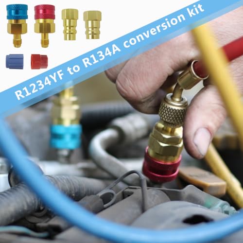 Adaptador R1234YF a R134A para aire acondicionado miniatura 5