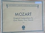 Mozart - Original Compositions for One Piano, Four Hands (Schirmer's Library Of Musical Classics, 1735)